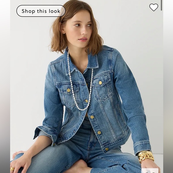 J.Crew Classic Denim Jacket - Picture 2 of 4